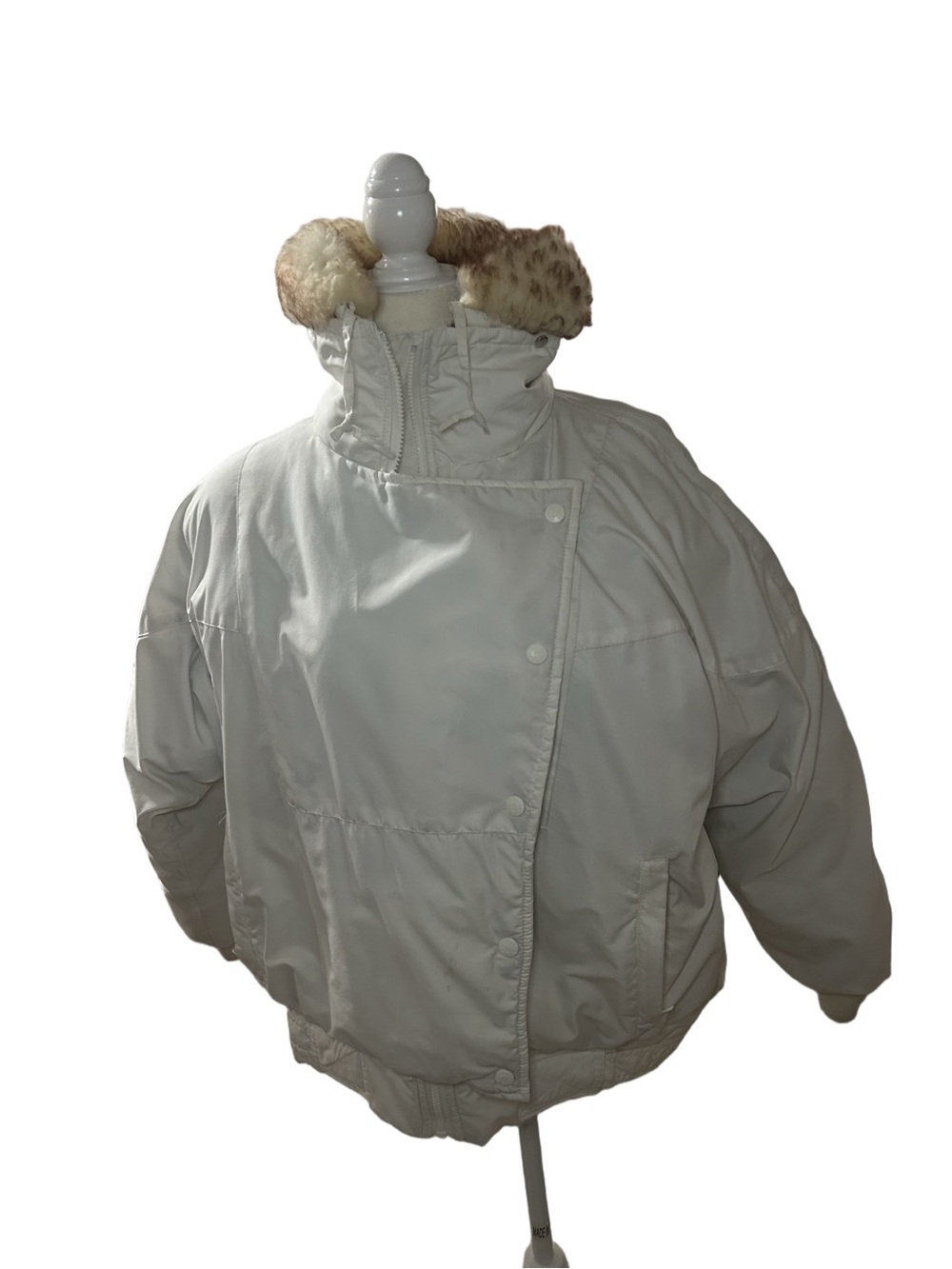 Obermeyer vintage Ski Jacket with Faux Fur Collar